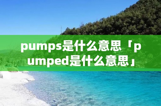 pumps是什么意思「pumped是什么意思」 pumps是什么意思「pumped是什么意思」