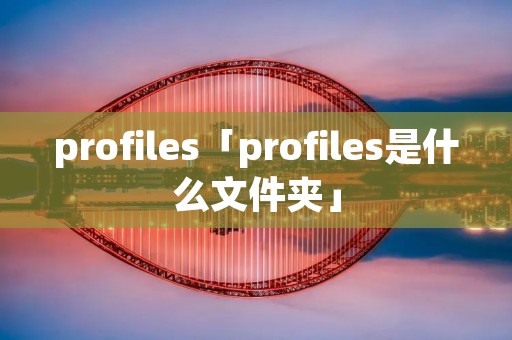 profiles「profiles是什么文件夹」