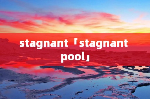 stagnant「stagnant pool」 stagnant「stagnant pool」