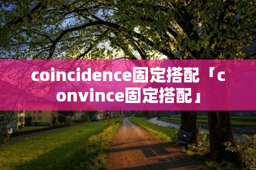 coincidence固定搭配「convince固定搭配」 coincidence固定搭配「convince固定搭配」