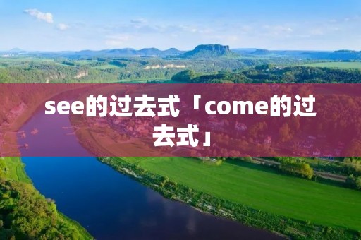 see的过去式「come的过去式」