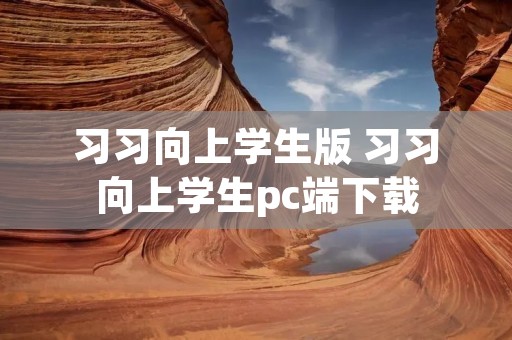 习习向上学生版 习习向上学生pc端下载