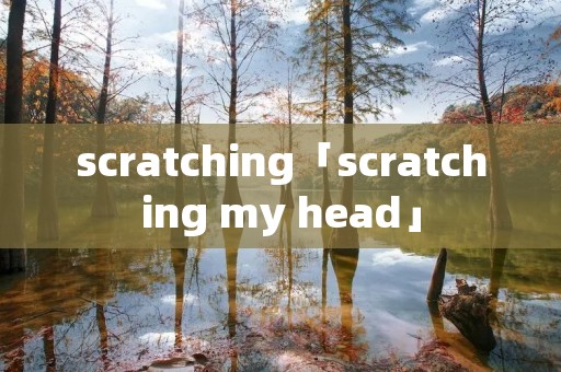 scratching「scratching my head」