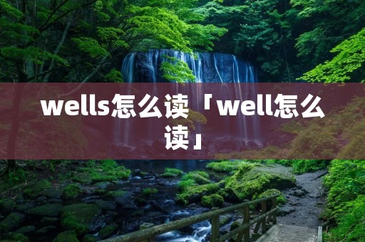 wells怎么读「well怎么读」