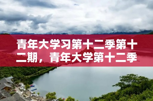 青年大学习第十二季第十二期,青年大学第十二季第十二期怎么进入 青年大学习第十二季第十二期,青年大学第十二季第十二期怎么进入
