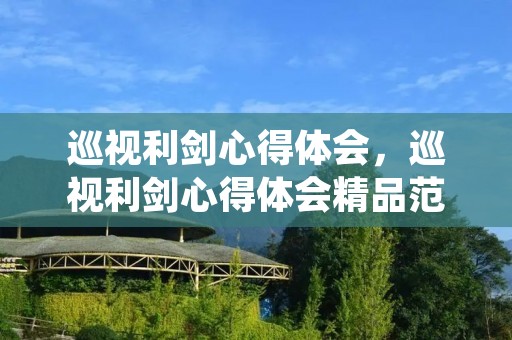 巡视利剑心得体会,巡视利剑心得体会精品范例【三篇】