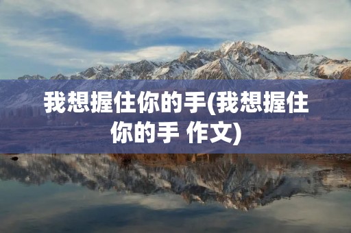 我想握住你的手(我想握住你的手 作文)