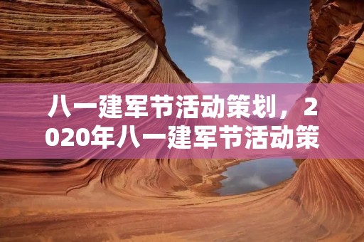 八一建军节活动策划,2020年八一建军节活动策划方案2篇