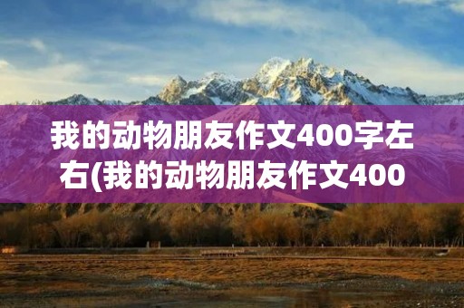 我的动物朋友作文400字左右(我的动物朋友作文400字四年级(优秀6篇))