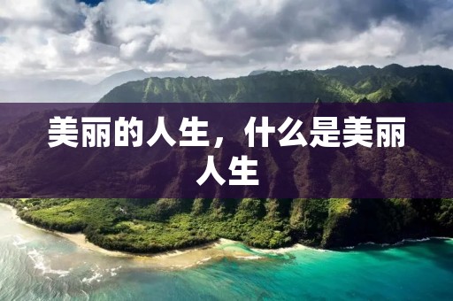 美丽的人生,什么是美丽人生