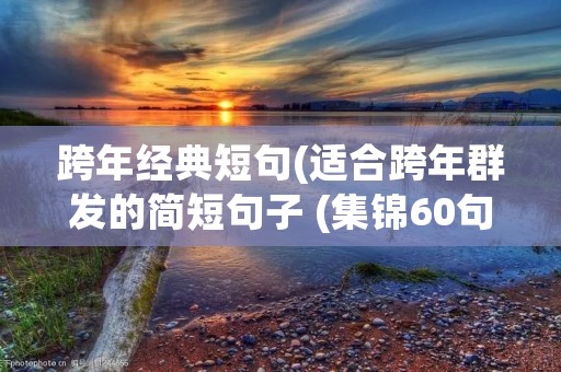跨年经典短句(适合跨年群发的简短句子 (集锦60句)) 跨年经典短句(适合跨年群发的简短句子 (集锦60句))
