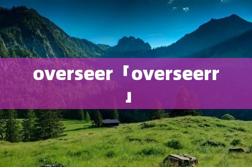 overseer「overseerr」