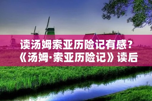 读汤姆索亚历险记有感？《汤姆·索亚历险记》读后感
