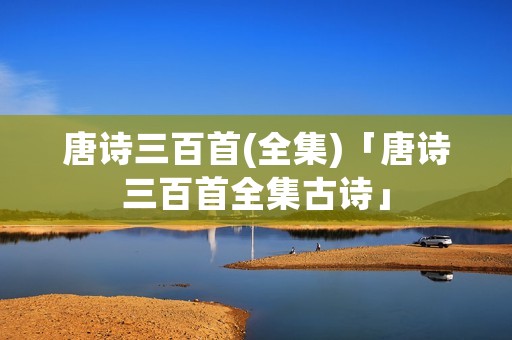 唐诗三百首(全集)「唐诗三百首全集古诗」 唐诗三百首(全集)「唐诗三百首全集古诗」