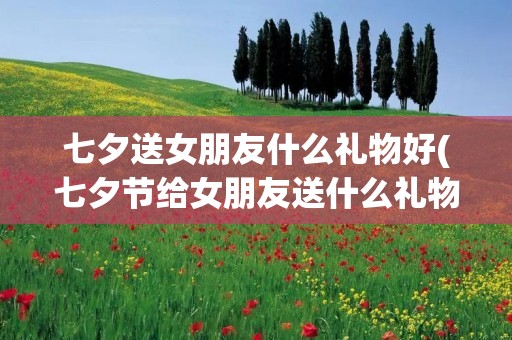 七夕送女朋友什么礼物好(七夕节给女朋友送什么礼物好) 七夕送女朋友什么礼物好(七夕节给女朋友送什么礼物好)