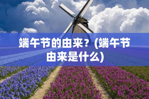 端午节的由来？(端午节由来是什么)