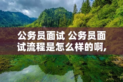 公务员面试 公务员面试流程是怎么样的啊,详细一些 公务员面试 公务员面试流程是怎么样的啊,详细一些