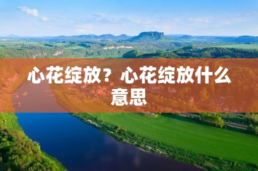 心花绽放？心花绽放什么意思