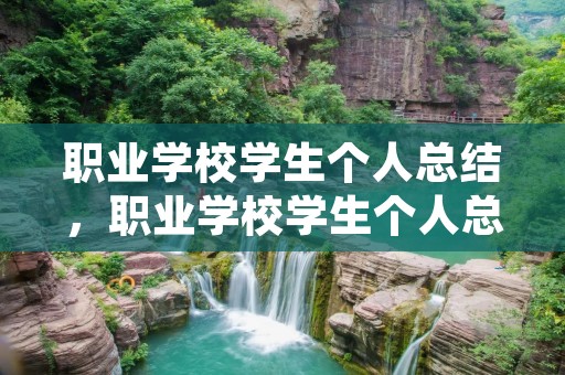 职业学校学生个人总结,职业学校学生个人总结范文