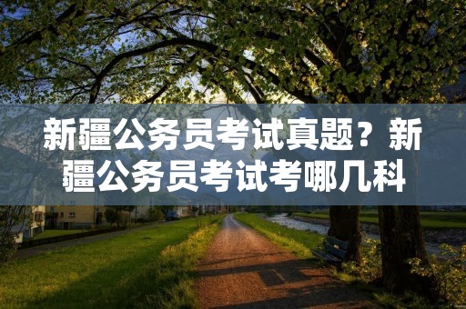 新疆公务员考试真题?新疆公务员考试考哪几科