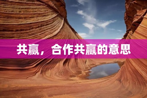 共赢，合作共赢的意思