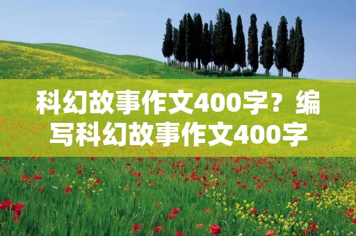 科幻故事作文400字?编写科幻故事作文400字 科幻故事作文400字?编写科幻故事作文400字