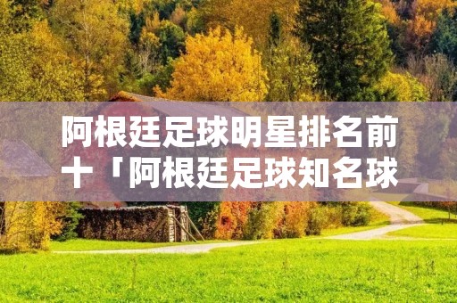 阿根廷足球明星排名前十「阿根廷足球知名球员」