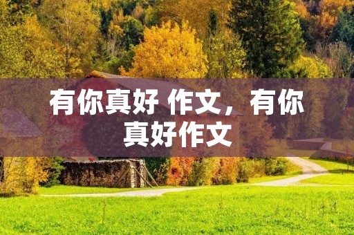 有你真好 作文,有你真好作文 有你真好 作文,有你真好作文