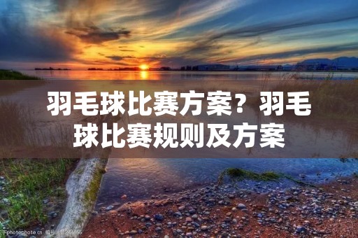 羽毛球比赛方案？羽毛球比赛规则及方案