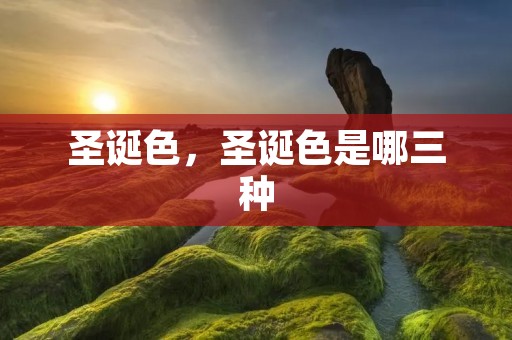 圣诞色，圣诞色是哪三种