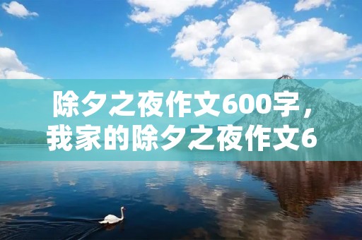 除夕之夜作文600字,我家的除夕之夜作文600字左右 除夕之夜作文600字,我家的除夕之夜作文600字左右