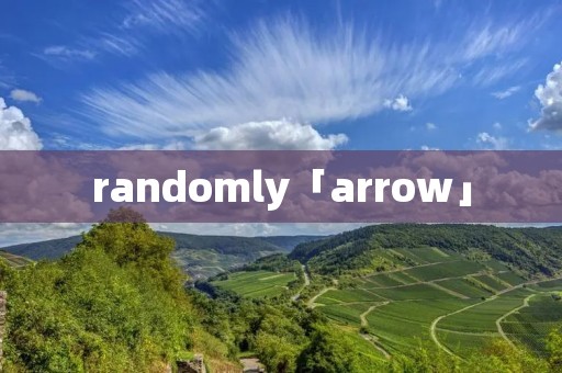 randomly「arrow」