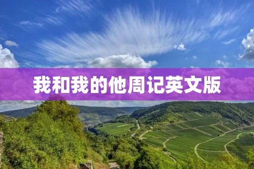 我和我的他周记英文版
