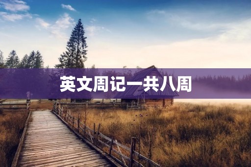 英文周记一共八周