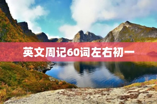英文周记60词左右初一