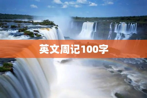 英文周记100字
