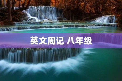 英文周记 八年级