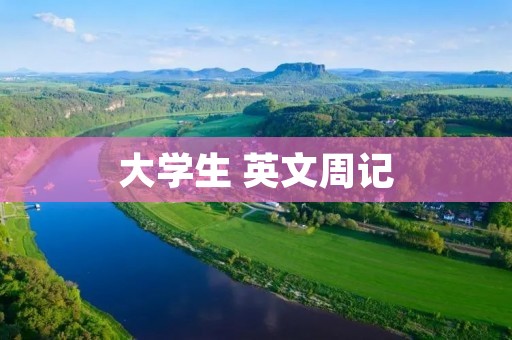 大学生 英文周记