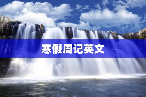寒假周记英文