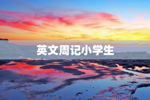 英文周记小学生