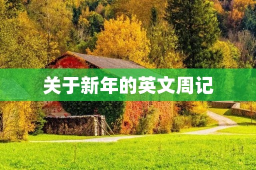 关于新年的英文周记