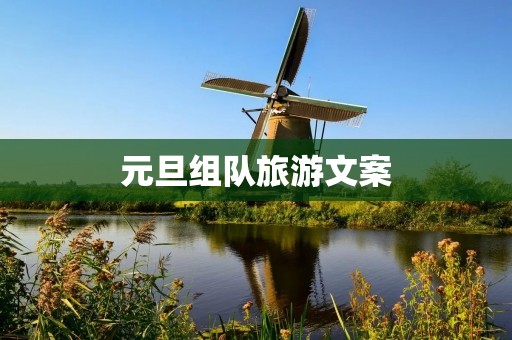 元旦组队旅游文案