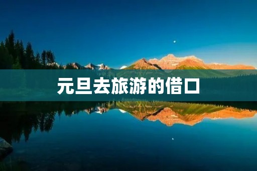 元旦去旅游的借口