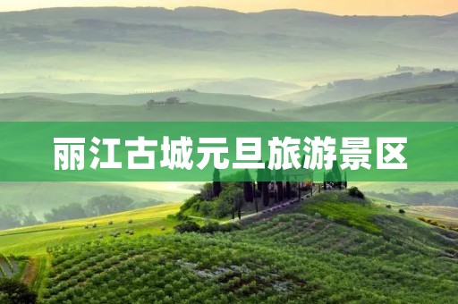 丽江古城元旦旅游景区