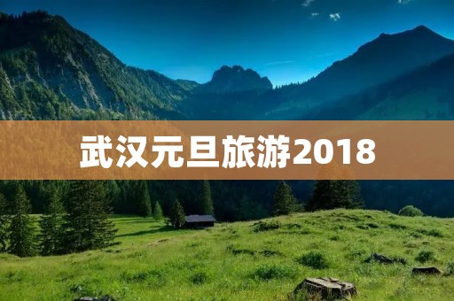 武汉元旦旅游2018