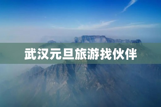 武汉元旦旅游找伙伴