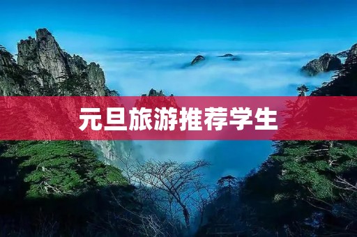 元旦旅游推荐学生