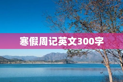 寒假周记英文300字