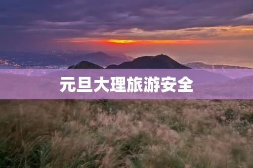 元旦大理旅游安全