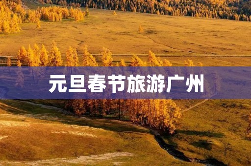 元旦春节旅游广州